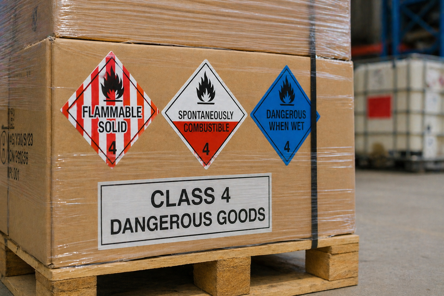 Class 4 Dangerous Goods Shipping Guide
