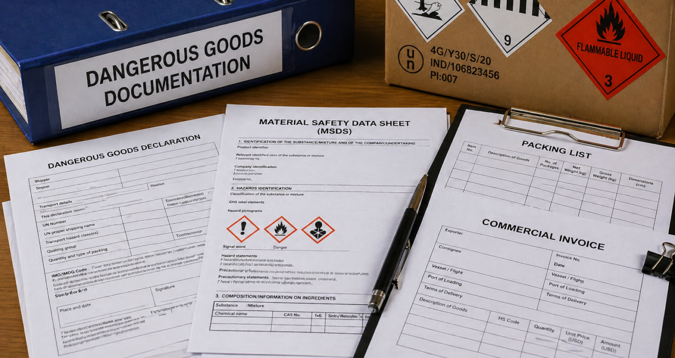 Dangerous Goods Shipping Documents Guide for Sea Freight